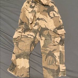 Camo cargo pants
